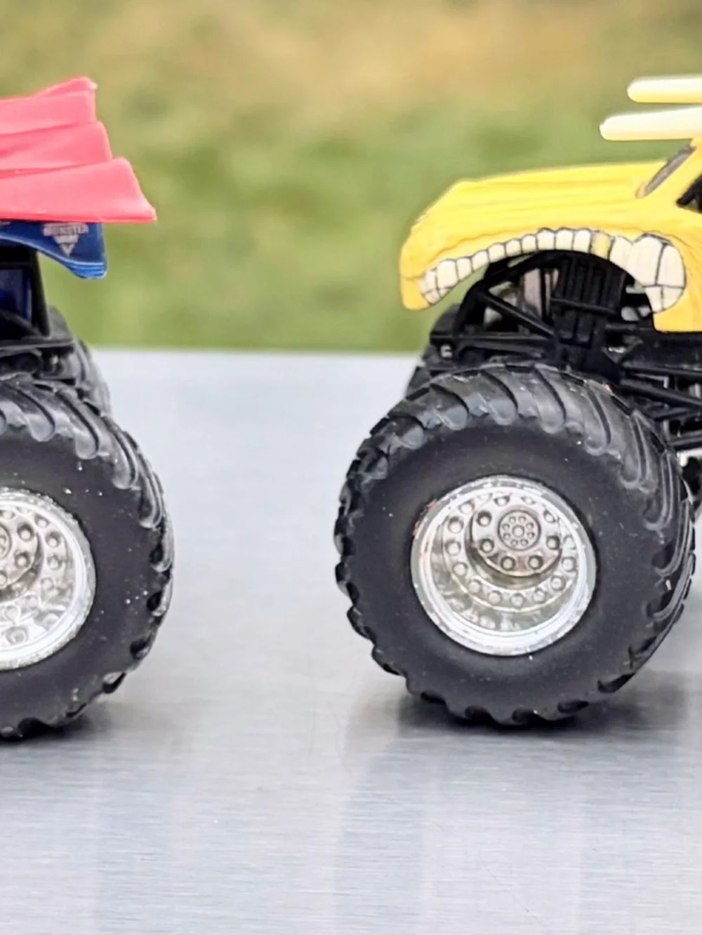 Die-Cast Kids Monster Truck Toy - Red and Yellow Assortment